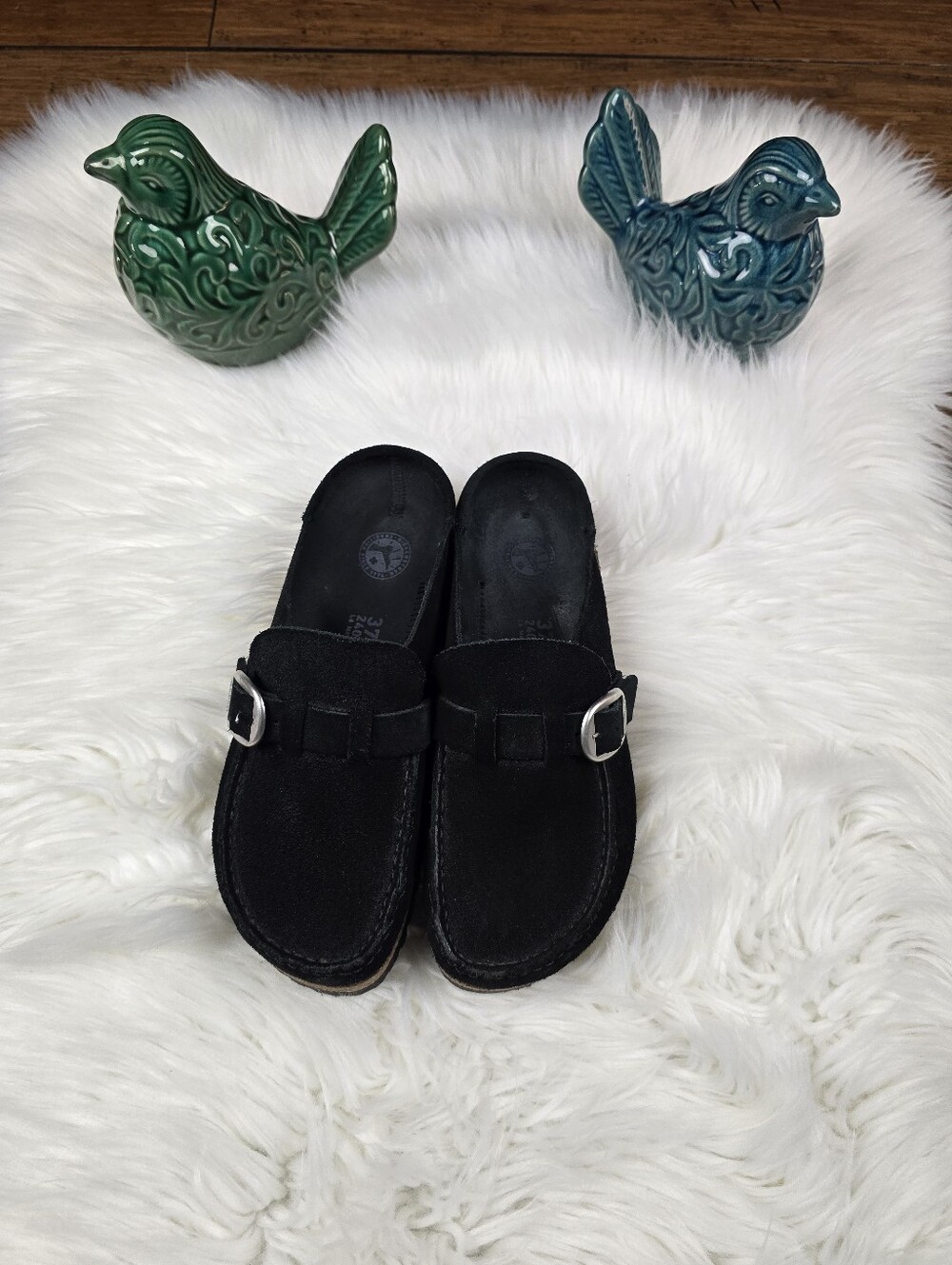 Birkenstock Buckley Black Slip On Clog Shoe 37 - Picture 12 of 15